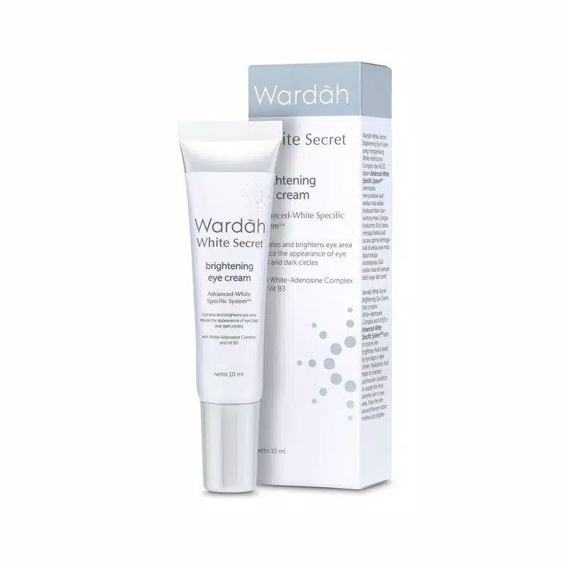 [Original 100%] Wardah white secret,white secret eye cream,wardah eye krim,wardah krim mata