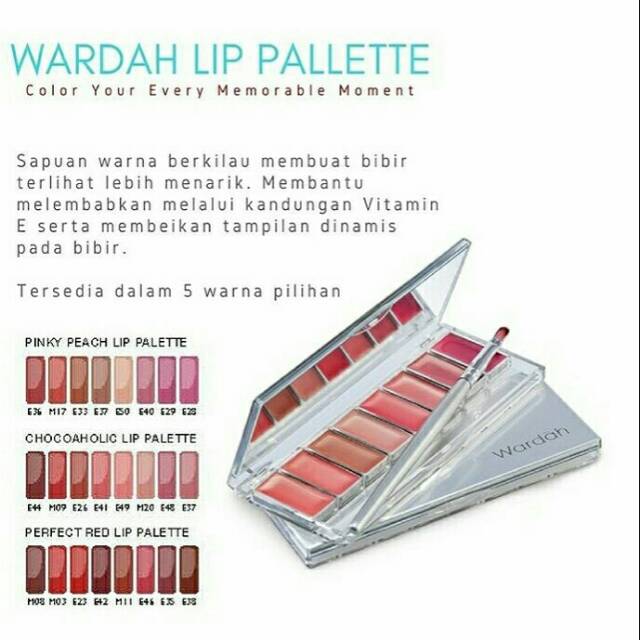 Wardah Lip Pallete