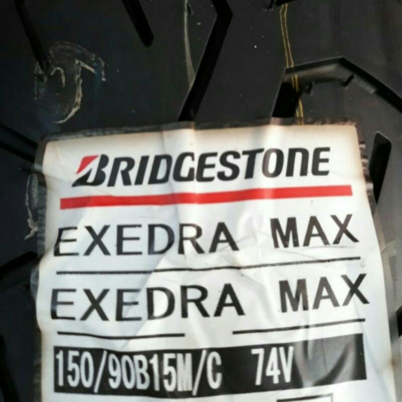 PAKETAN BAN LUAR BRIDGESTONE BATTLAX BT46 UK120/80-18/EXEDRA 150/80-15 BAN TUBELESS