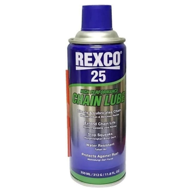 Jual Rexco 25 Pelumas Rantai 350ml Chain Lube 350 ml Rexco25 High