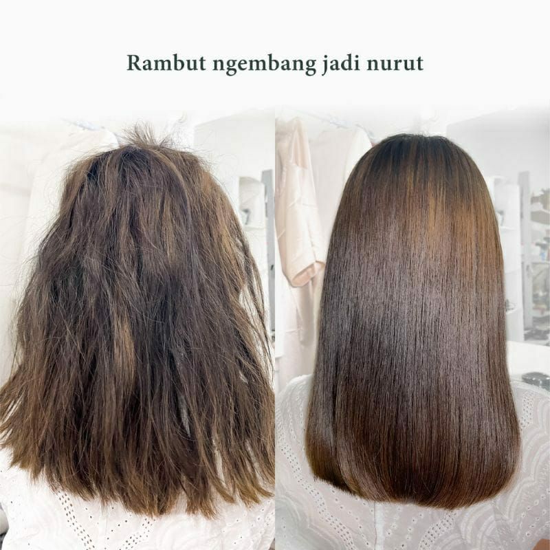(SHARE IN JAR) Vitamin Rambut yang kering kusut dan mengembang | rambut halus lembut dan berkilau