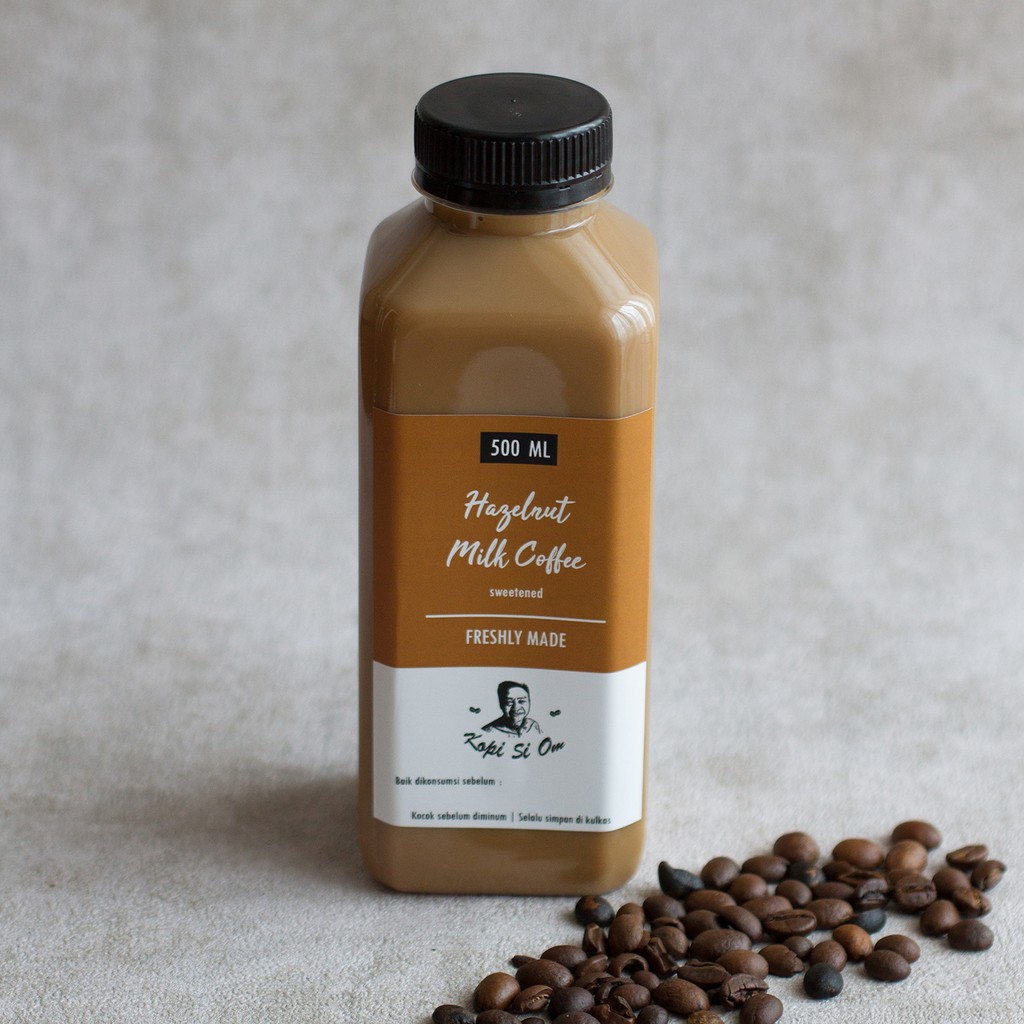 

Hazelnut Milk Coffee / Kopi Susu 500 ml