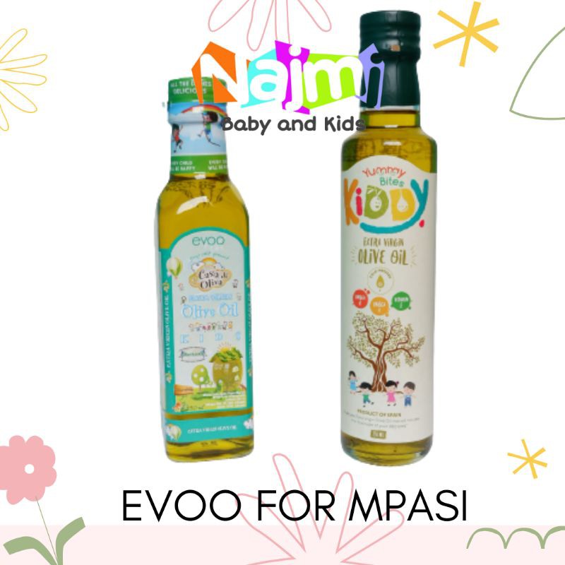 Casa di oliva evoo for kids / Yummy Bites Kiddy EVOO minyak zaitun untuk bayi MPASI