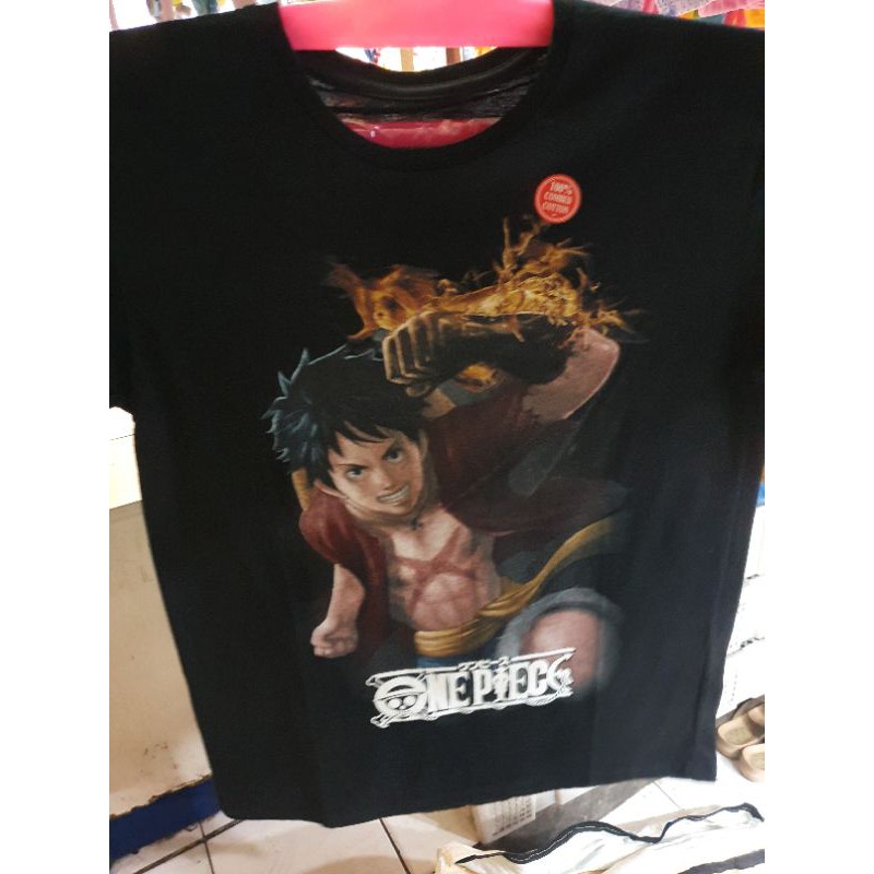 KAOS TSHIRT ANIME ONE PIECE LUFFY DISTRO