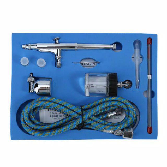 Nasedal Airbrush Spray Gun Double Action 9cc Diy Craft Cake Paint Art Spray Gun Nail Art