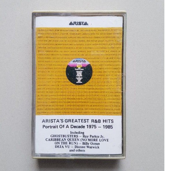 KASET PITA V.A. - ARISTA GREATEST R&B HITS OF A DECADE 1975-1985 IMPORTED