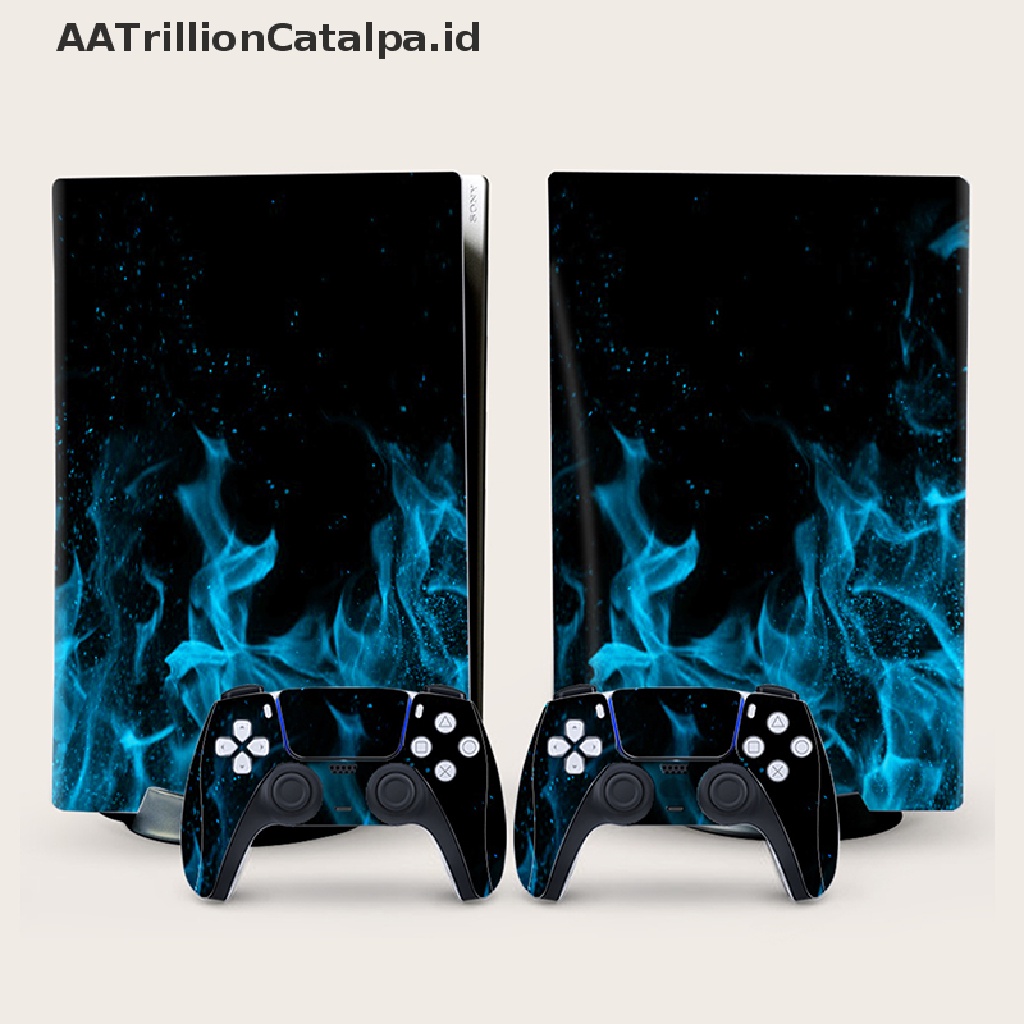 Aatrillioncatalpa PS5 Stiker Decal Vinyl Motif Planet Untuk PlayStation 5 Disk