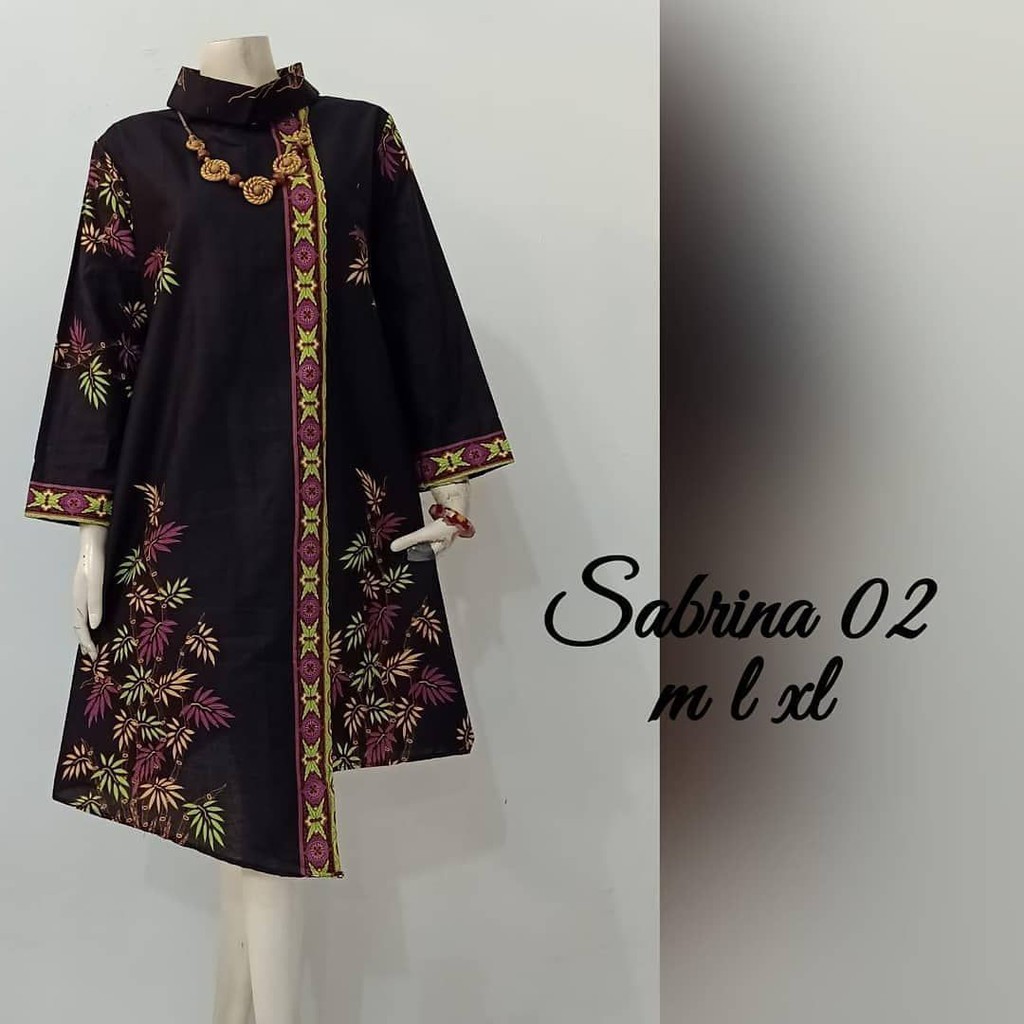 TUNIK BATIK PEKALONGAN ANTI LUNTUR BAHAN PRIMIS