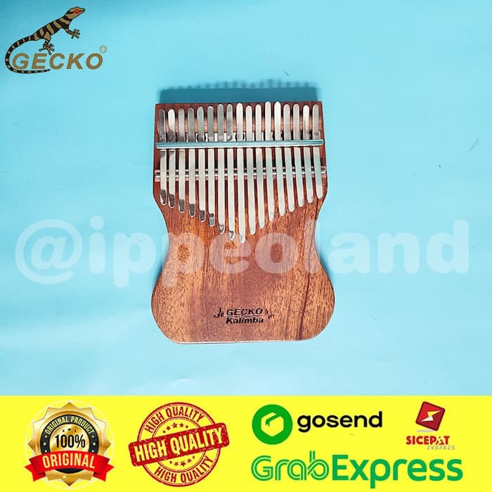 SUPER SALE - GECKO KALIMBA - K17MAP (MAHOGANY) + FREE BONUS