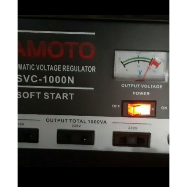 SAMOTO SVC1000 SVC1000N 1000va Stabilizer stavol Stabilise AVR