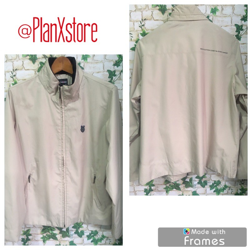 K SWISS CASUAL PRELOVED JACKET MURAH