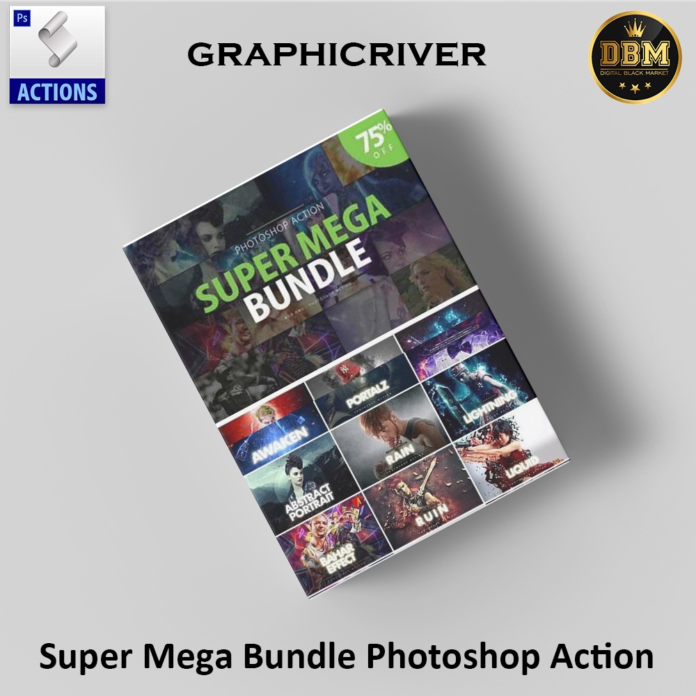 Super Mega Bundle Photoshop Action