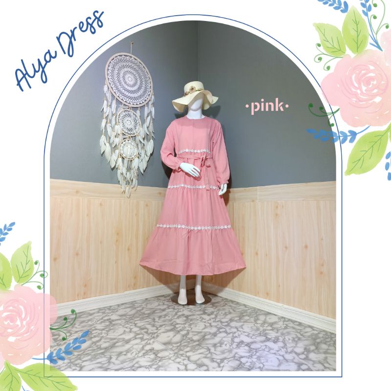 GAMIS POLOS Alya Dress