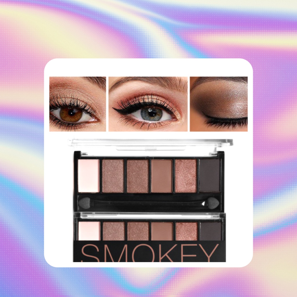 FA06 FOCALLURE 6 Colors Eyeshadow - BPOM