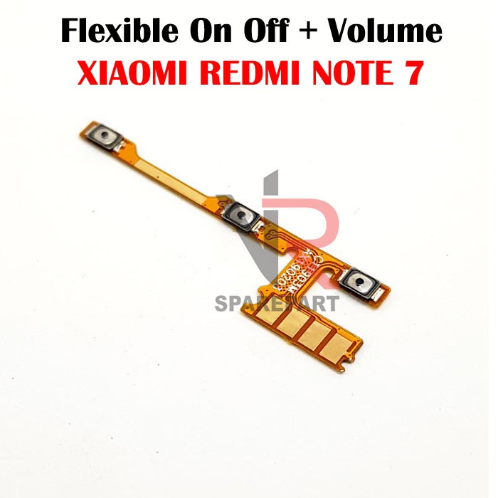 FLEXIBLE ON OFF XIAOMI REDMI NOTE 7 ON OFF + VOLUME