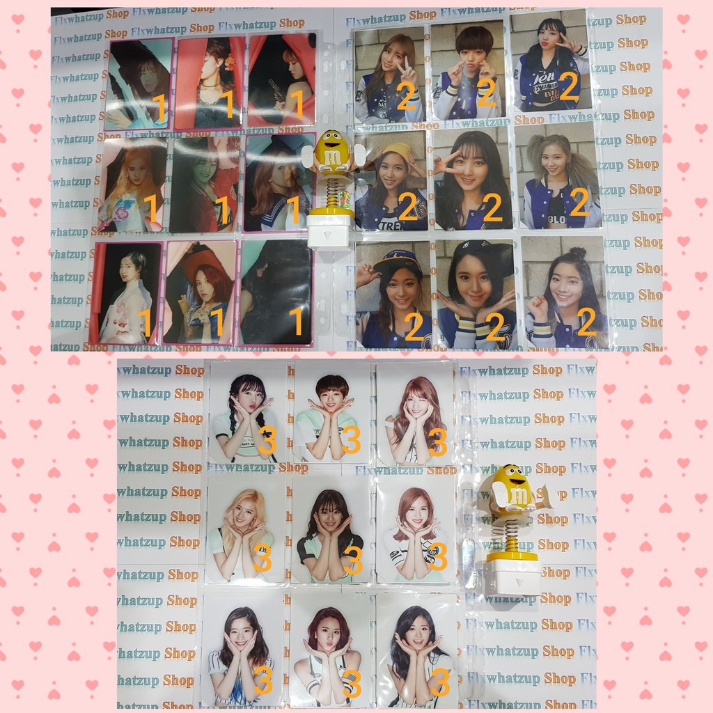 Twice Official Photocard (Page Two) - Collection