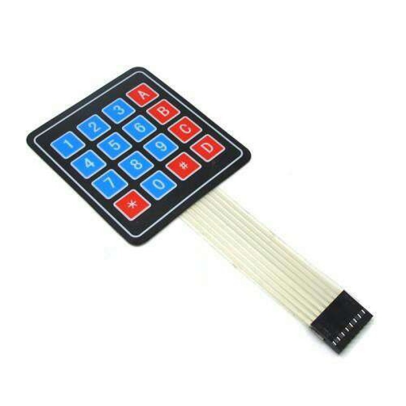 Keypad Membran 4x4 Matrix Arduino 4 x 4 4*4 button keyboard input key