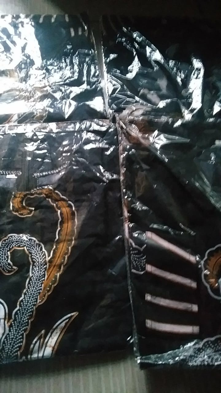 Batik Couple Keluarga Sania Ruffle Ori Ndoro Jowi Dnt Kate Garansi