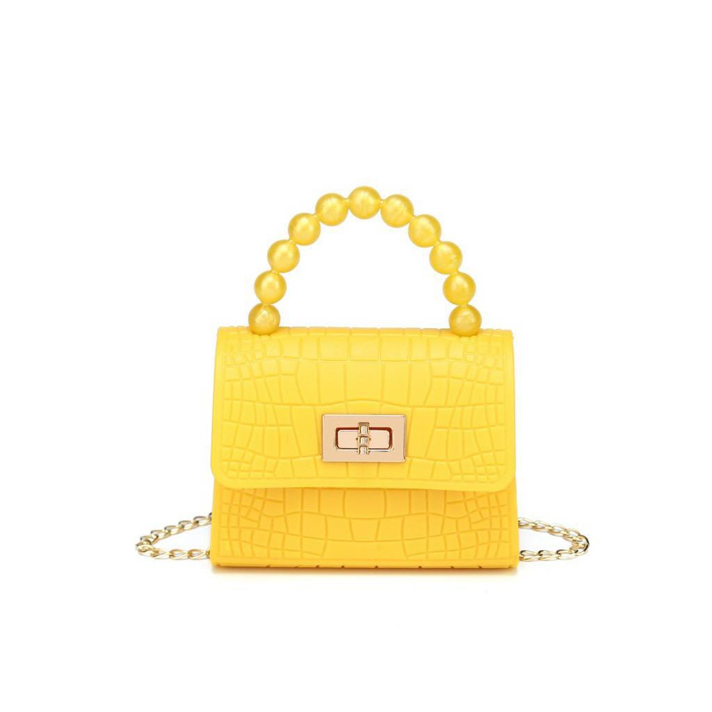 TAS TAS JELLY MUTIARA TAS PVC MUTIARA MINI KLY
