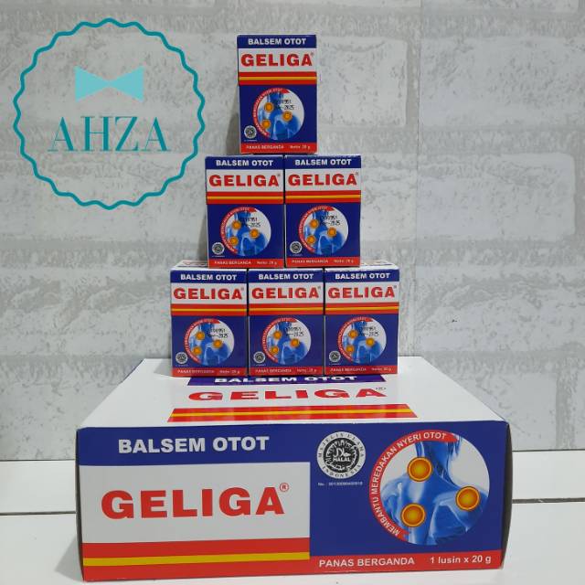 AHZA BALSEM OTOT GELIGA 20GR EXP 2026