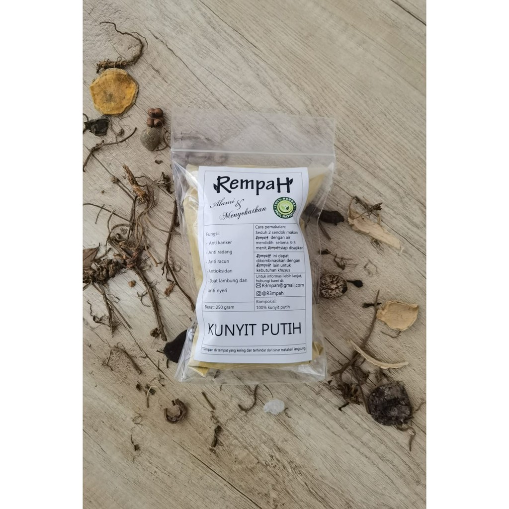 Kunyit Putih Bubuk Herbal by Rempah