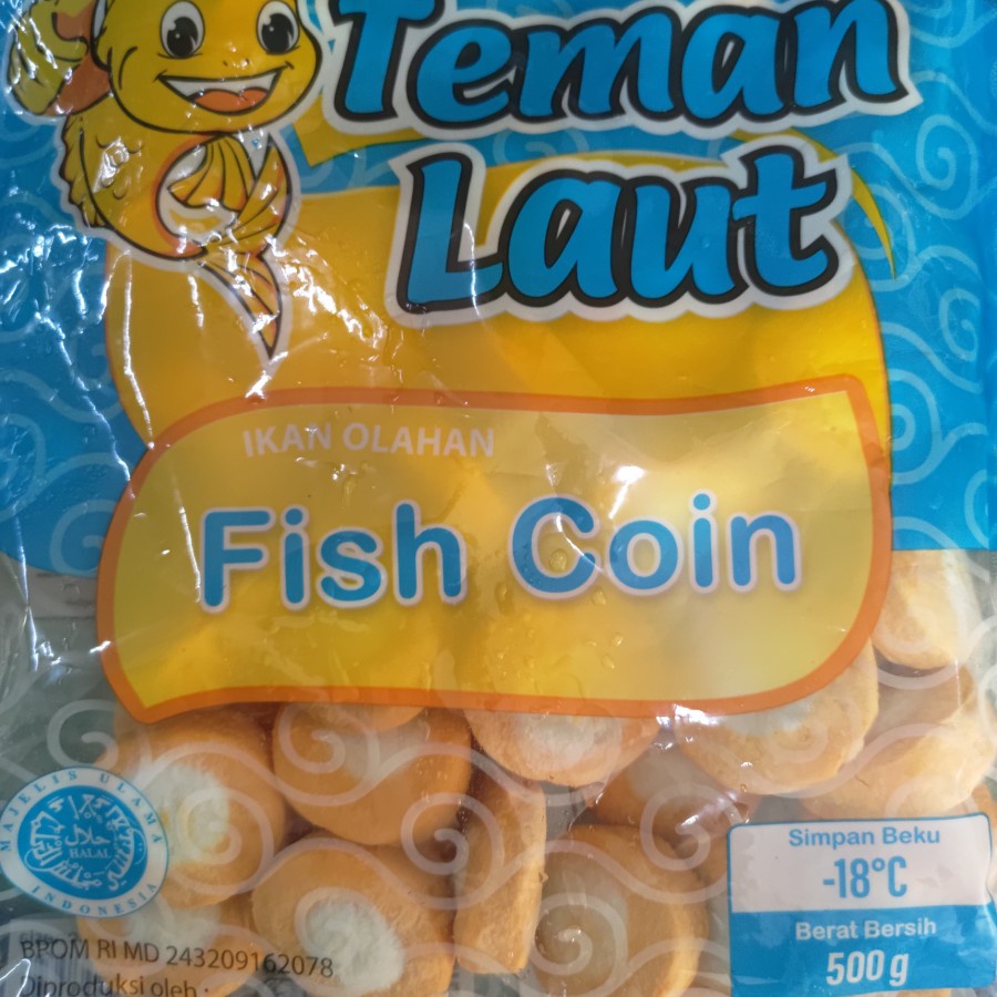 

teman laut fish coin 500 gr