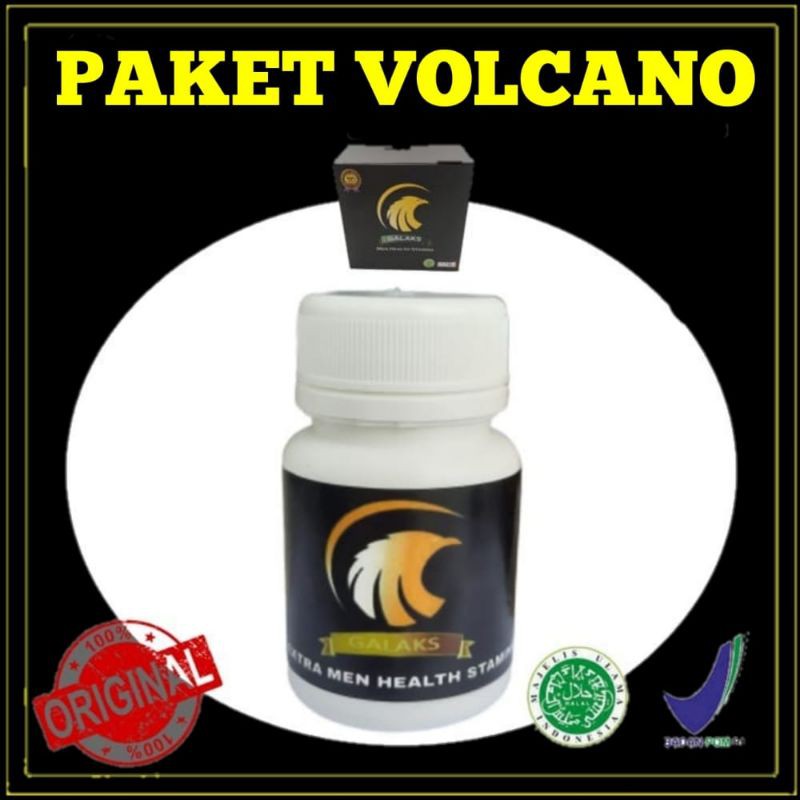 Galaks Herbal VOLCANO (Pembesar & pemanjang kelamin pria) Ampuh 100% Mantap