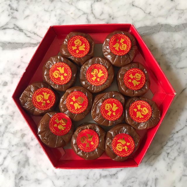 

Dodol kue keranjang mini isi 12