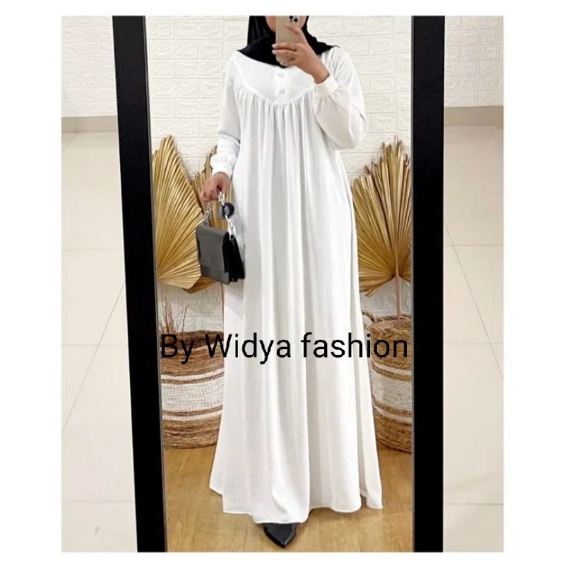 Gamis Windy Dress Crinkle Airflow Premium / Gamis Wanita Muslim Crinkle Premium Terbaru / Baju Wanita Muslim Kondangan Pesta Lebaran