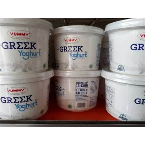 Yummy Greek Plain Yogurt  500 gram