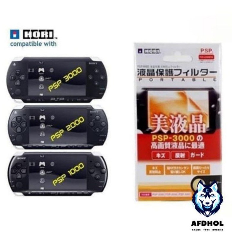 Anti Gores Layar Psp 1000 2000 3000 Screen Guard Psp Slim Fat Protector Lcd Psp 1000 2000 3000 Hori