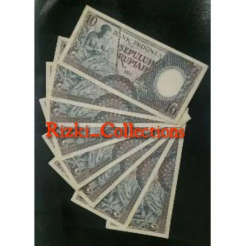 10 rupiah pekerja thn 1958