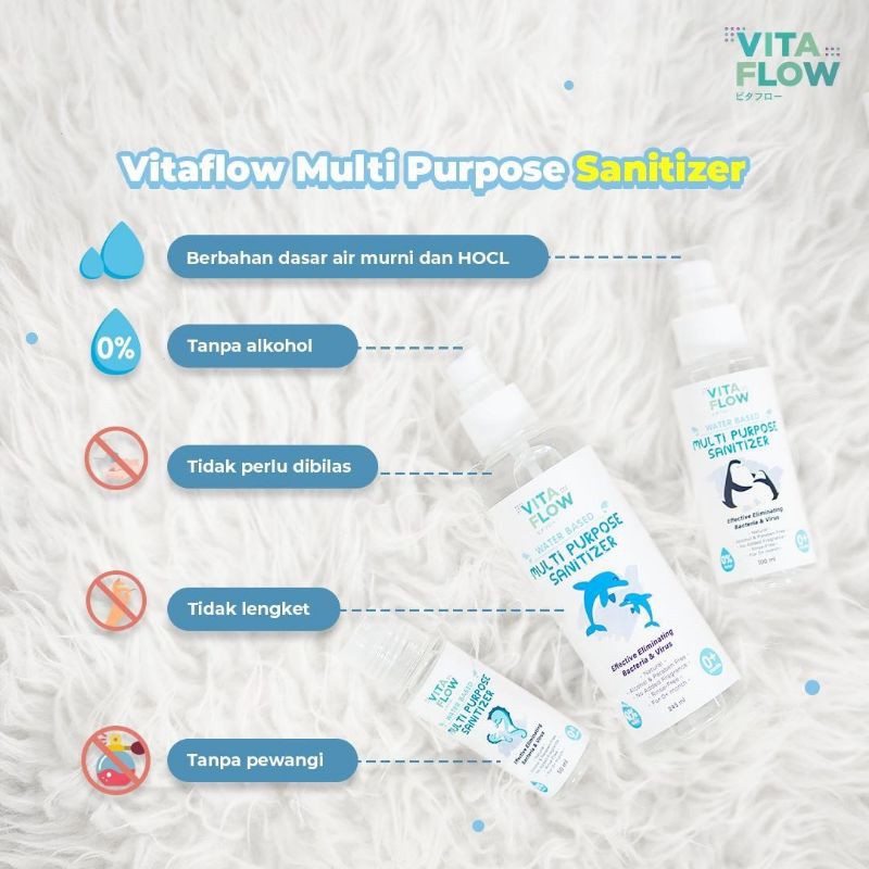 Vitaflow Multi Purpose Sanitizer 100ml