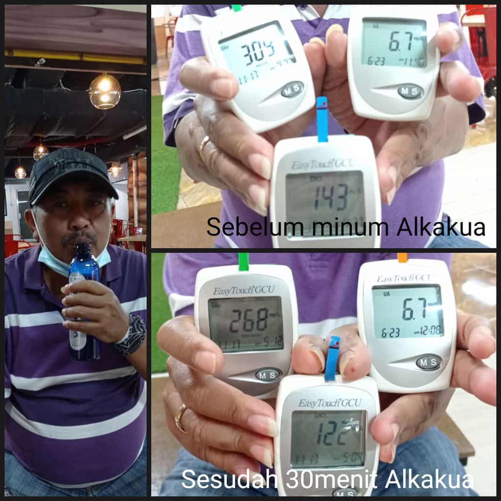 

ALKAKUA 1 dus isi 24 Air Minum Kesehatan Alkali Nano Ionasis Hexagonal Antioksidan