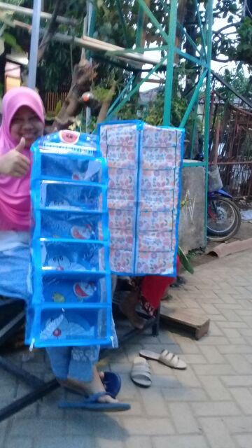 Rak Sepatu Gantung 7 Sap Karakter