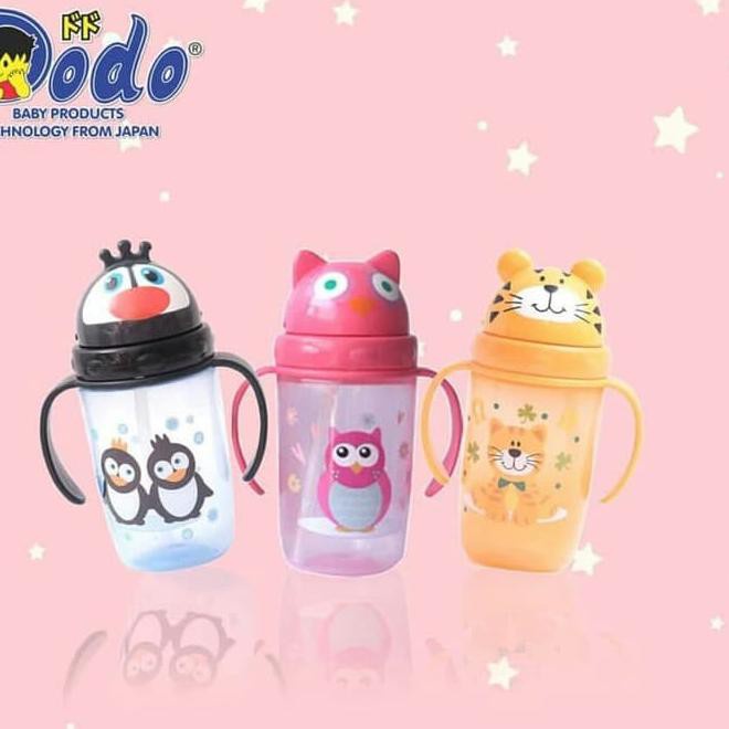 botol minum anak anak animal karakter cup dodo 360ml