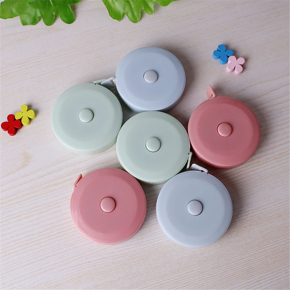 【TERSEDIA &amp; COD】Measure 150cm Roulette Measuring Tape Measure Retractable Colorful Portable Ruler Centimeter Inch