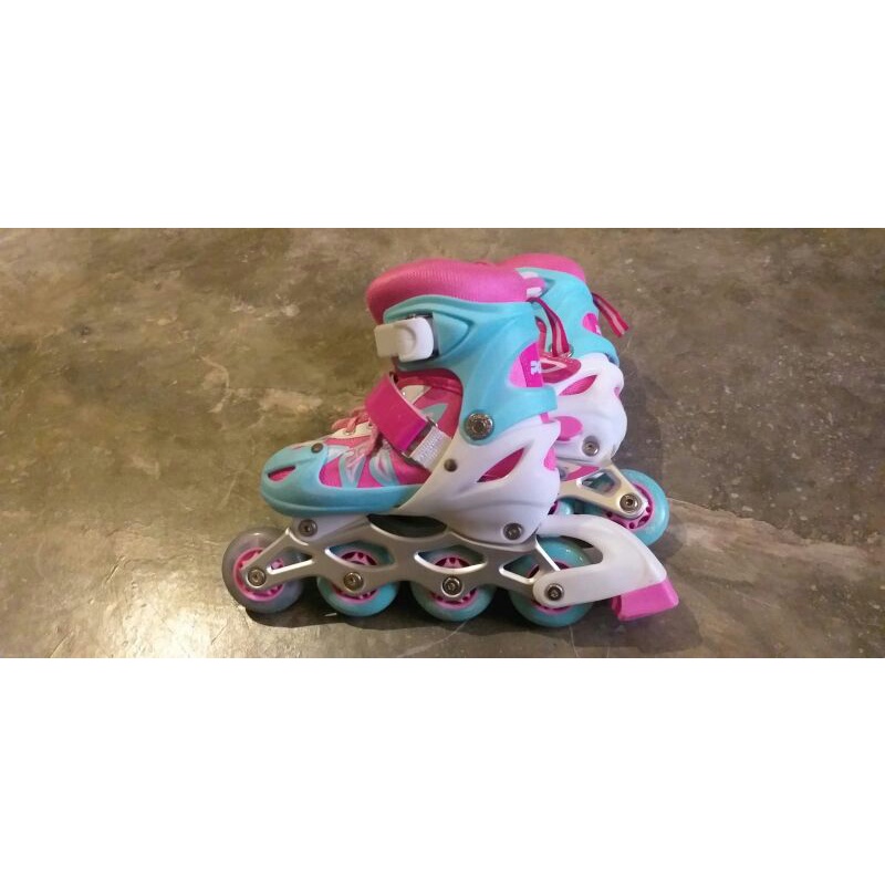 sepatu roda anak power inline skate preloved