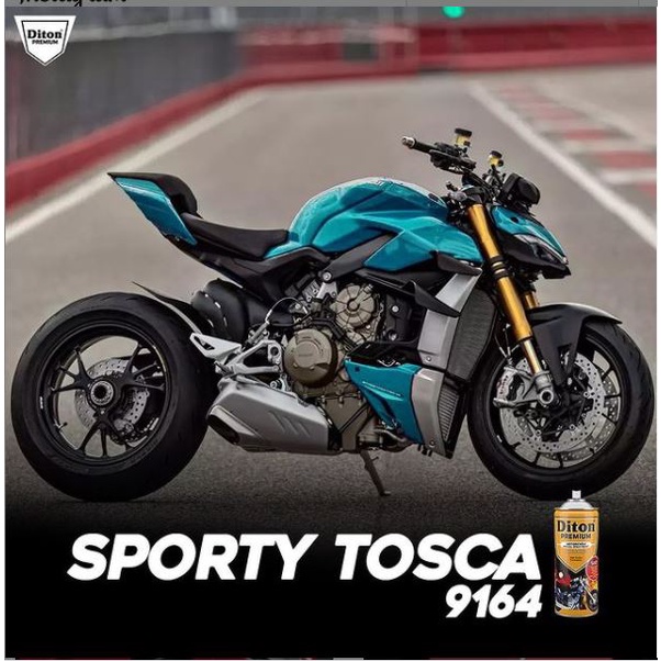 Cat Pilox Diton Premium 9164 Sporty Tosca Toska Hijau Biru 400cc pilok sepeda motor mobil helm bodi