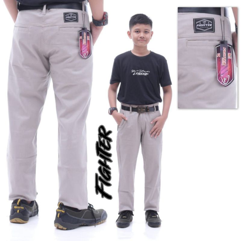 CELANA ANAK CHINO CHINOS PANJANG FIGHTER