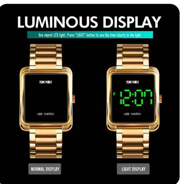 Trk31au22ι– Jam Skmei 1505 original Led watch bergaransi free carton box