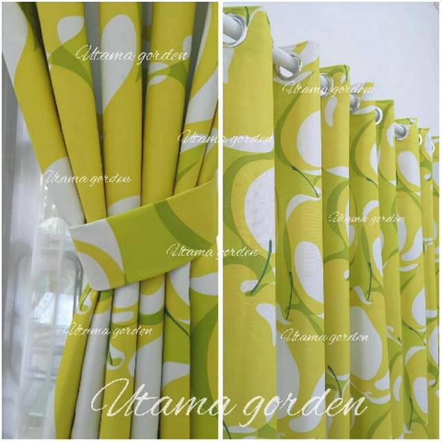 Gorden Blackout Blazer Asli Fresh Apel Hijau