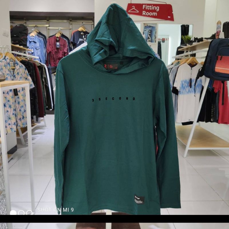 Kaos Hoodie 3SECOND Original