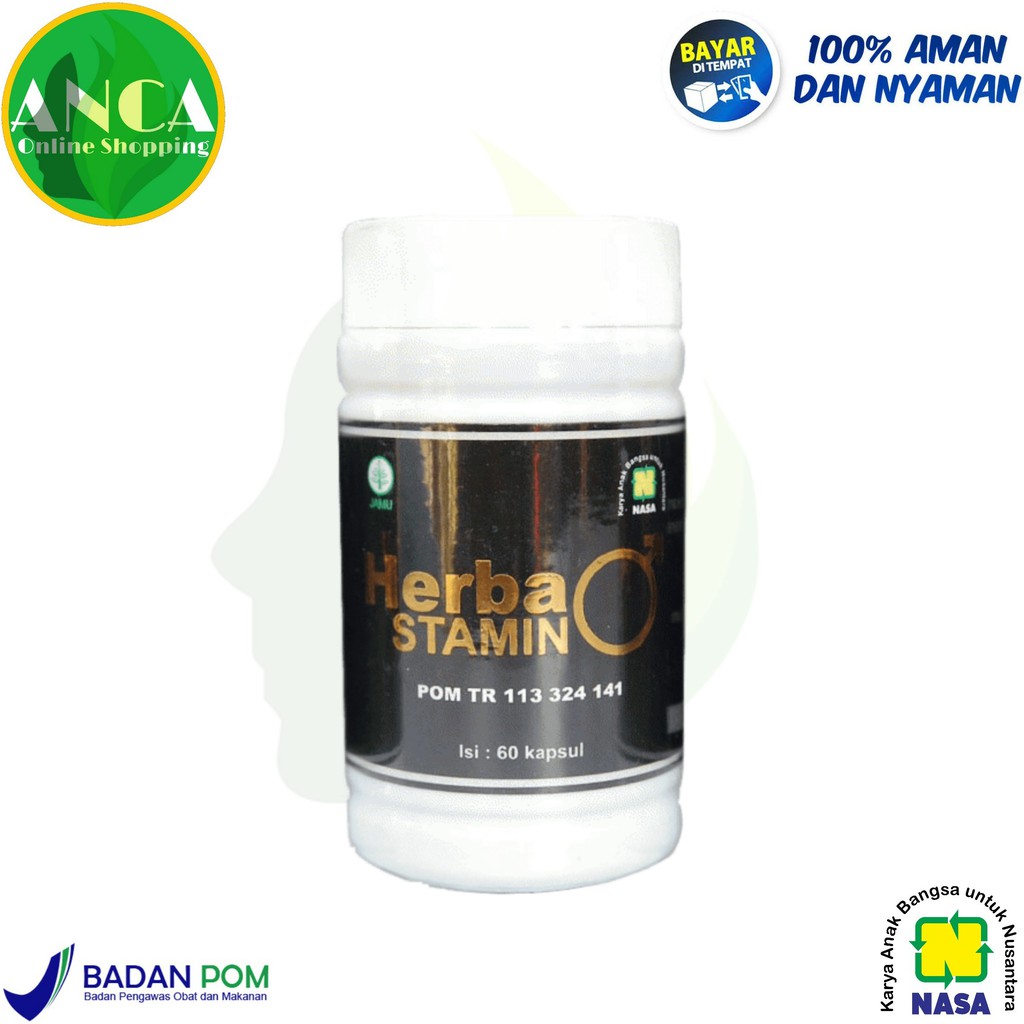 HERBASTAMIN - ORIGINAL NASA - OBAT HERBAL PENAMBAH STAMINA PRIA KUAT