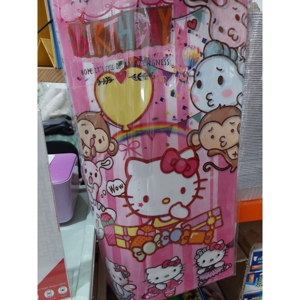 

plastik opp party bag 25x45cm isi 10 lbr