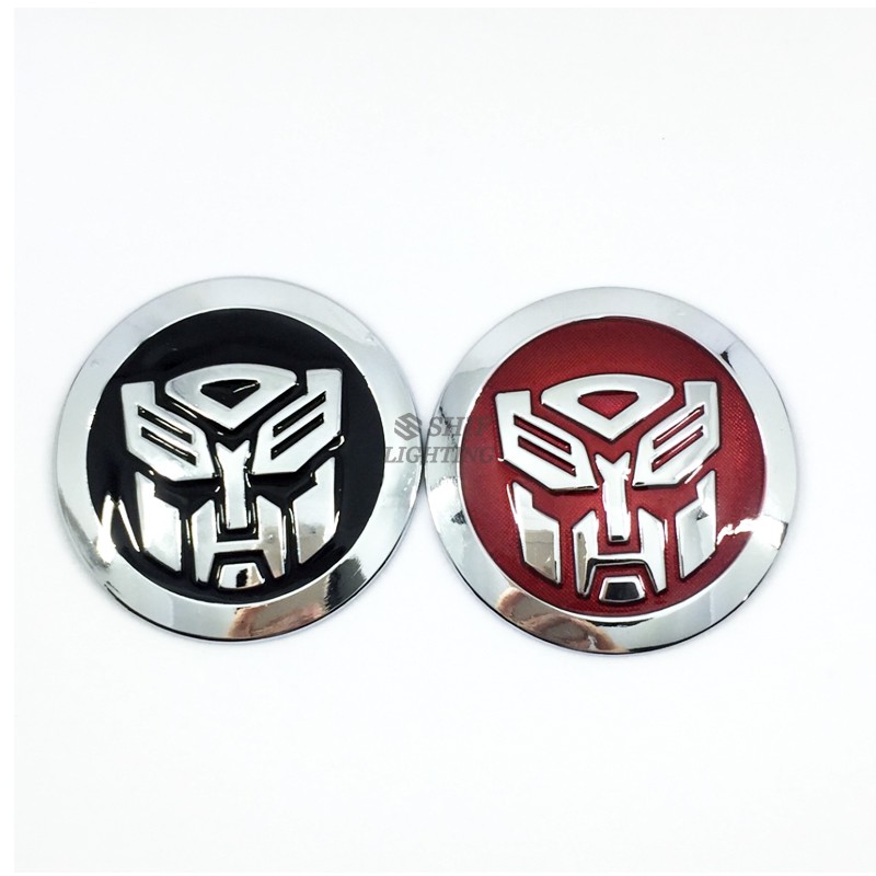 1Pc Stiker Emblem Metal 3D 65mm Untuk Mobil / Truk