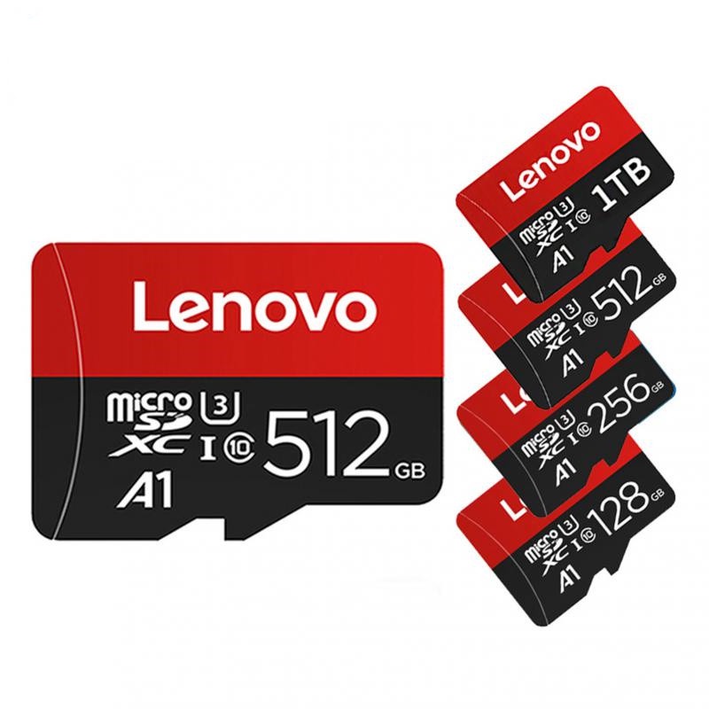 Lenovo Kartu Memori Micro SD TF 512GB 256GB 128GB