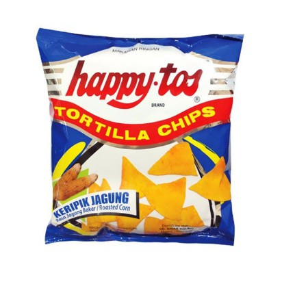 

Happy Tos Tortilla Chips 55gr - Jagung Bakar