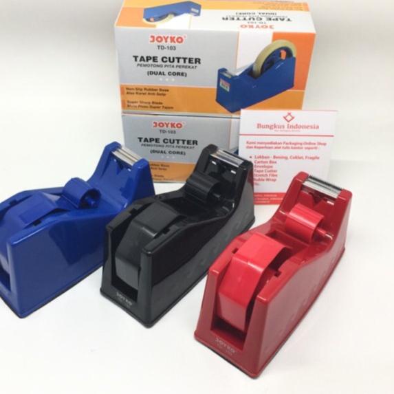 

(PROMO BIY46) Tape Dispenser Joyko TD 103 / Pemotong / Tempat Lakban n ko ✡