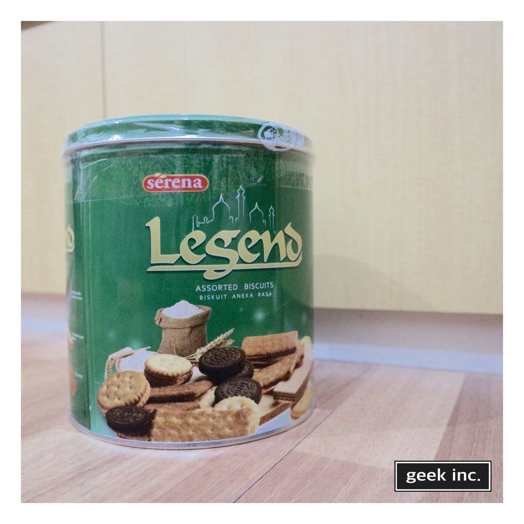 Serena Assorted Biscuit Legend | Kue Biskuit Kaleng Mini 287 gr